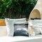 Quiet Mood Seascape Outdoor Printed Pillow Design by Carol Robinson, 18 x 7 x 18